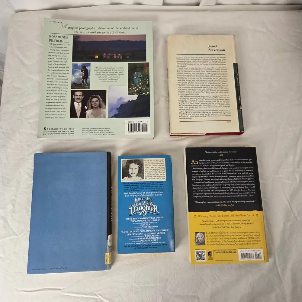 Lot of 11 Assorted Books Nonfiction Biography Memoir History Famous Women Music